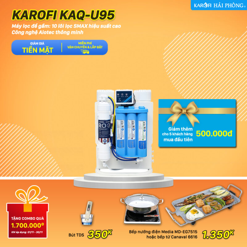 Karofi KAQ-U95 - khuyến mãi tháng 11
