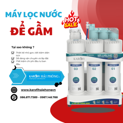 Máy lọc nước để gầm