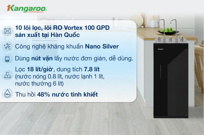 Hệ thống 10 lõi lọc ro votex