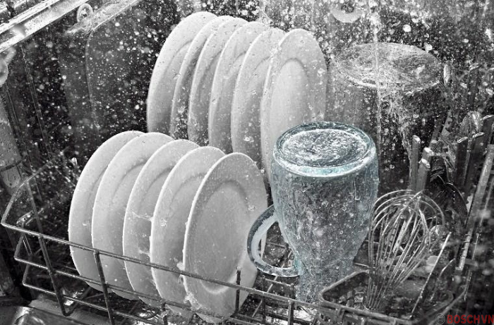 Công nghệ Active Water sáng tạo của Máy rửa bát Bosch SMS6ZCI08E