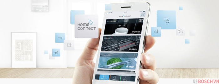 Tính năng Home connect thông minh, dễ dàng sử dụng
