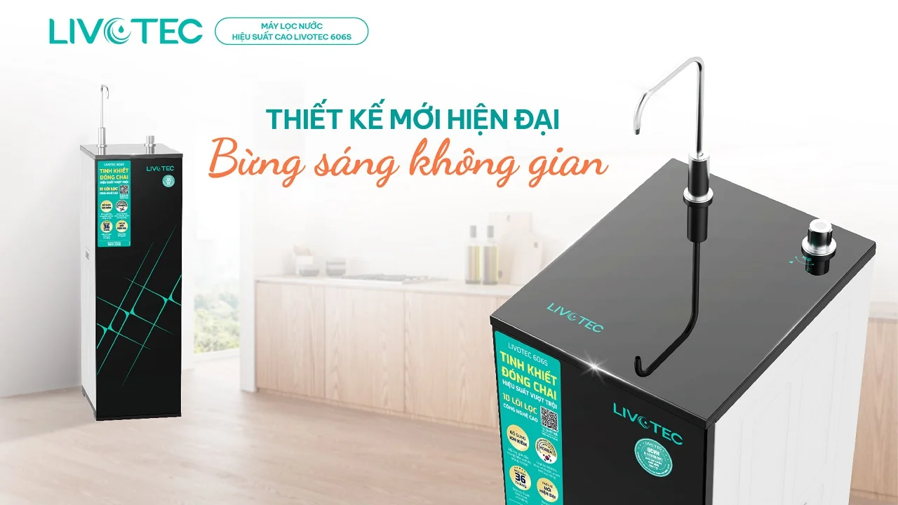 Livotec 606S thiết kế hiện đại